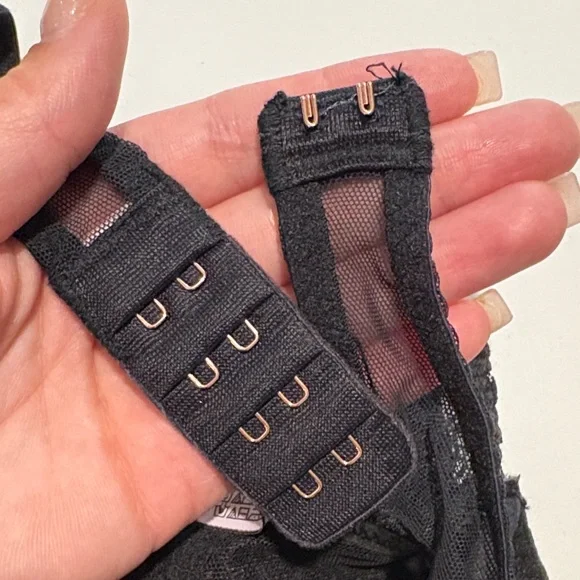 Victoria's Secret Black Lace Chemise - Picture 5 of 7